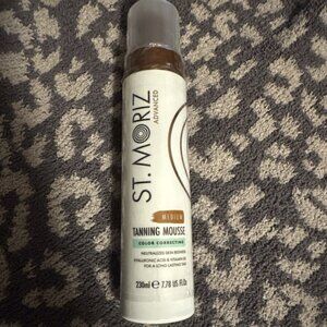 St Moriz Advanced Color Correcting Tanner Mousse Medium Redness Reducing NEW